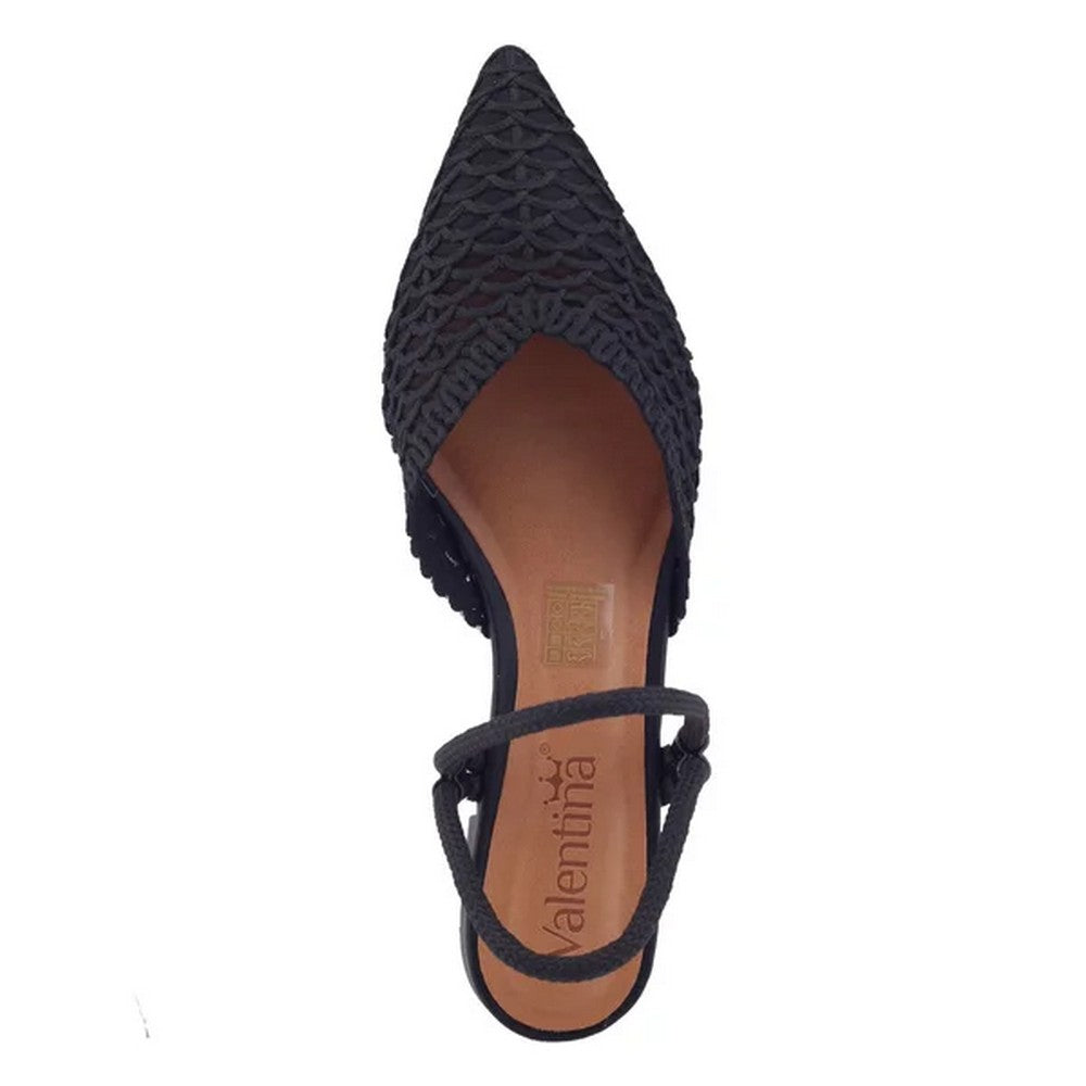 Sapatilha Slingback Tramado Valentina 373196