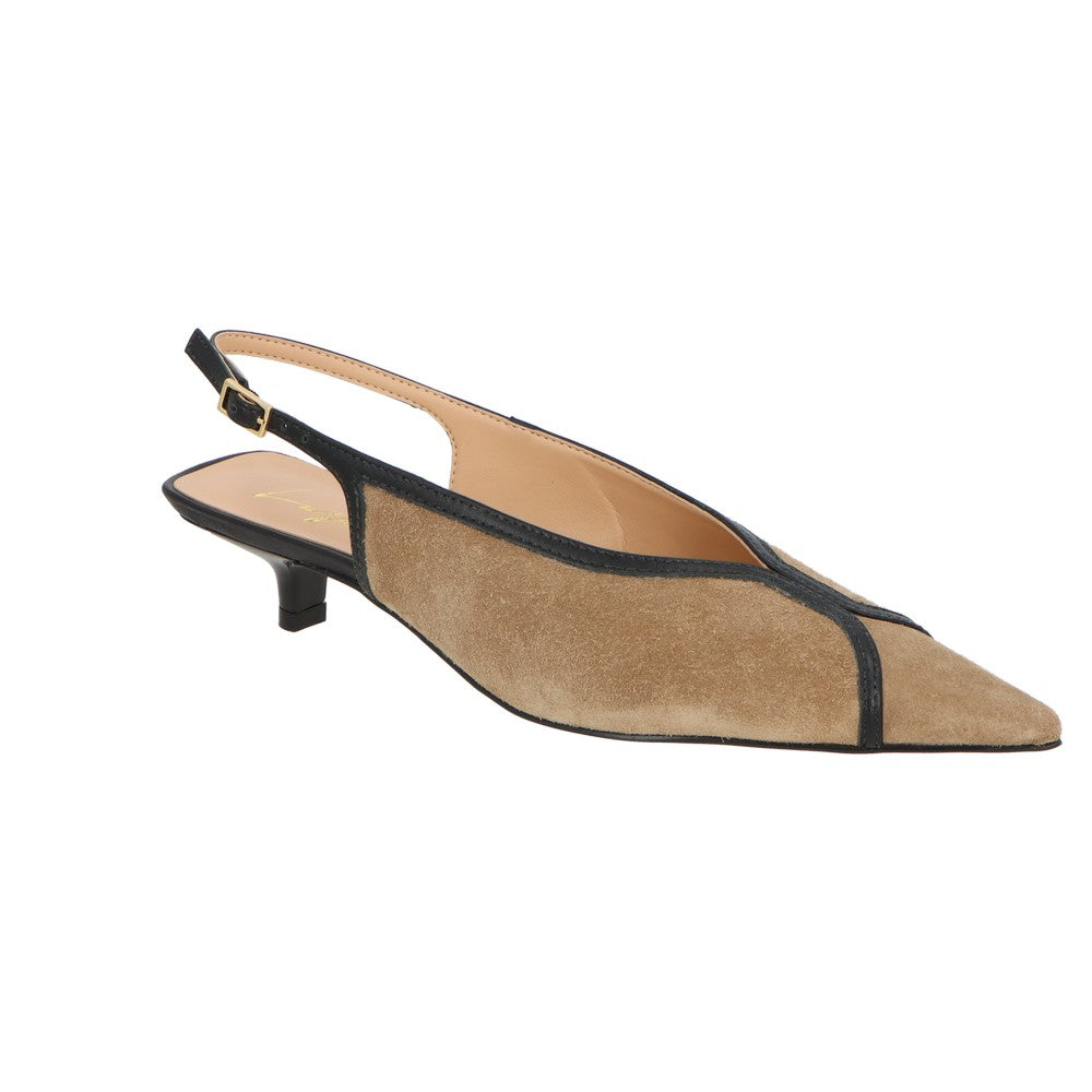 Scarpin Salto Baixo Slingback Luiza Barcelos 13780044