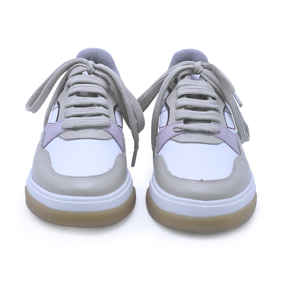 Tênis Floré 1339 - Ice/Bco/Lilás/Bordô