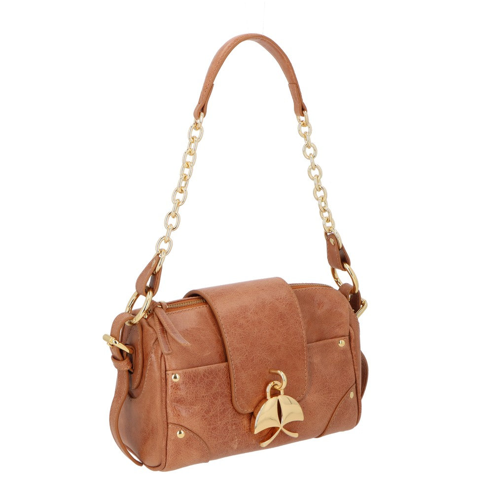 Bolsa Em Couro Com Corrente Luiza Barcelos 77771419