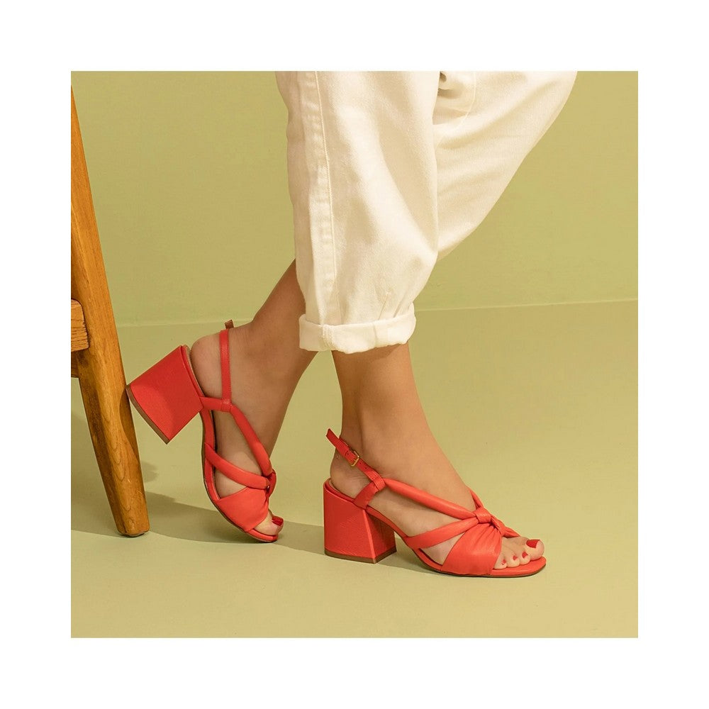 Sandália Tabita 8012664 - Cereja