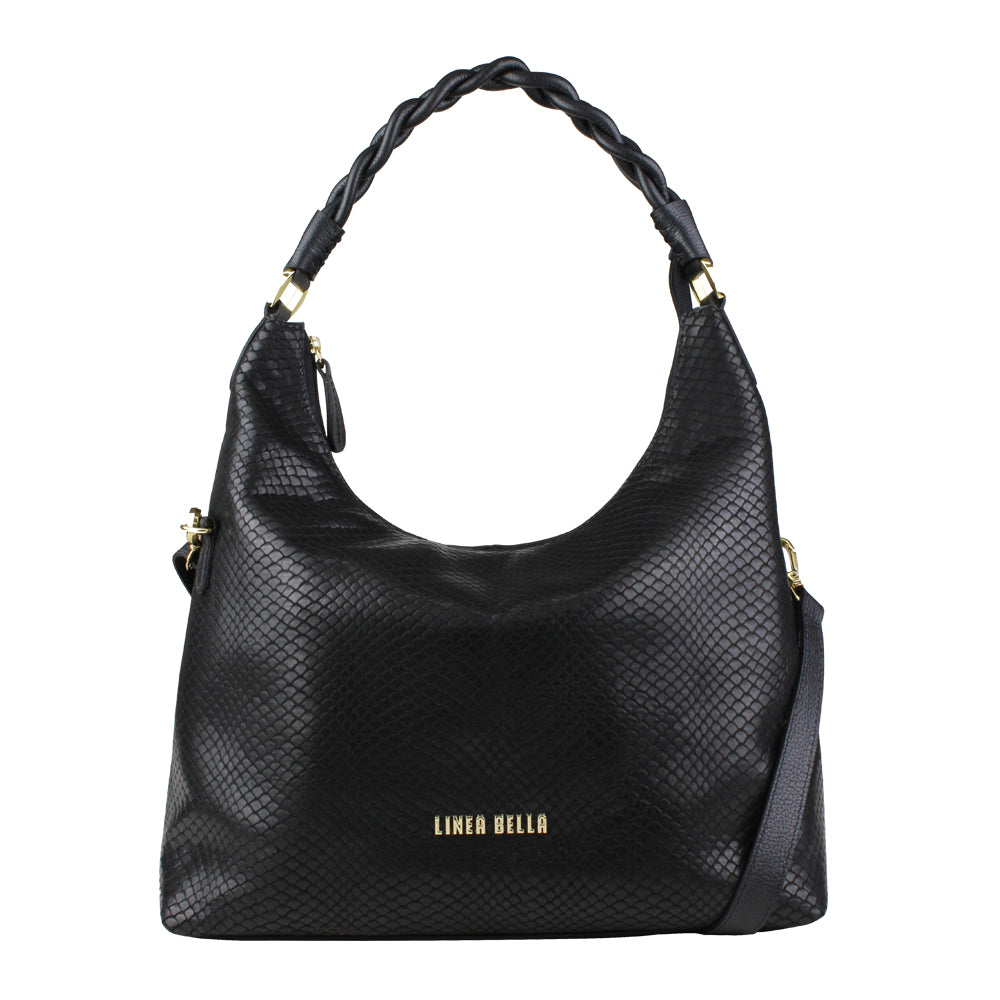 Bolsa feminina em couro Linea Bella 5235