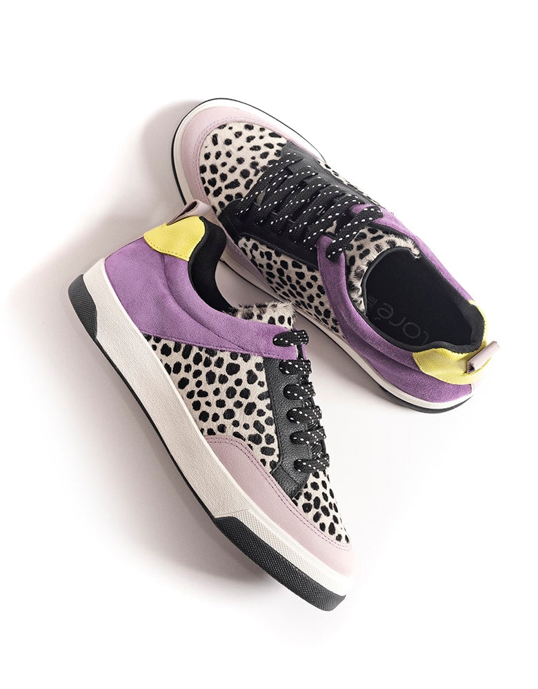 Tênis Floré 1327 - Lilás/Dalm/Preto/Violeta