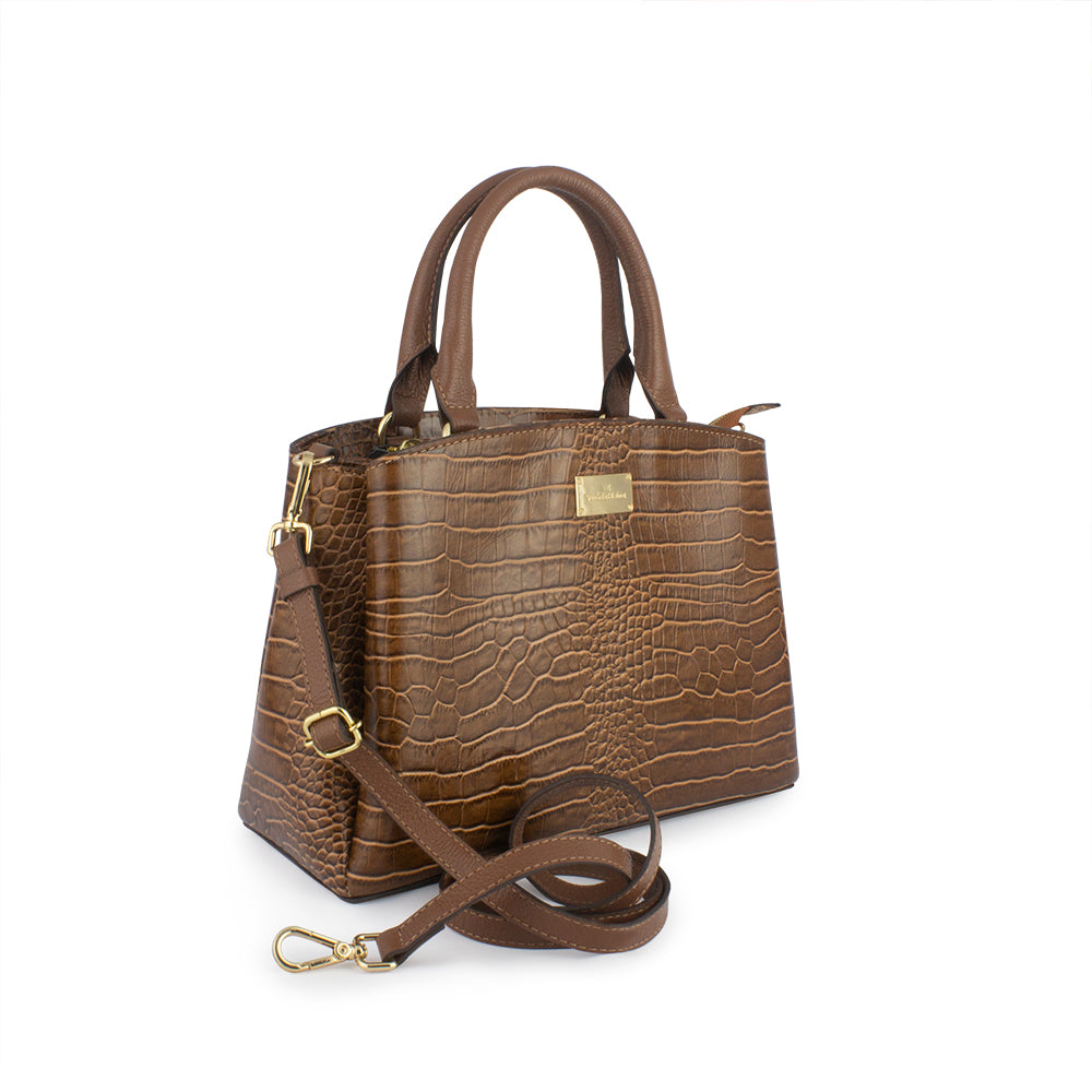 Bolsa feminina em couro Vitoria Heinz 1253