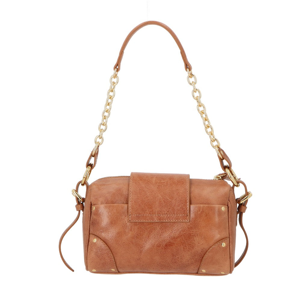 Bolsa Em Couro Com Corrente Luiza Barcelos 77771419