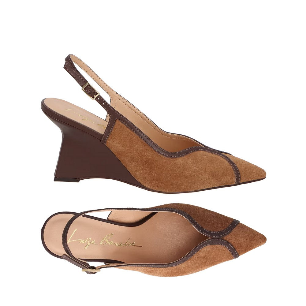 Scarpin Slingback Anabela Luiza Barcelos 13420036