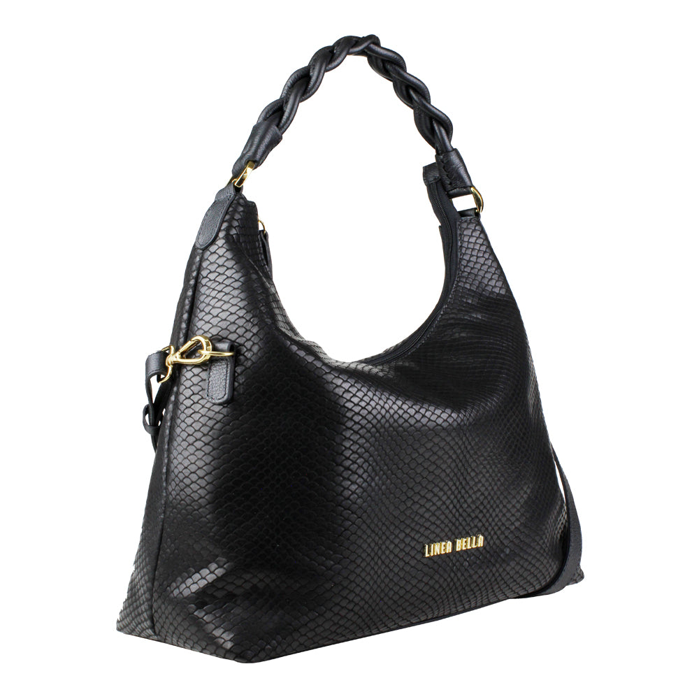 Bolsa feminina em couro Linea Bella 5235