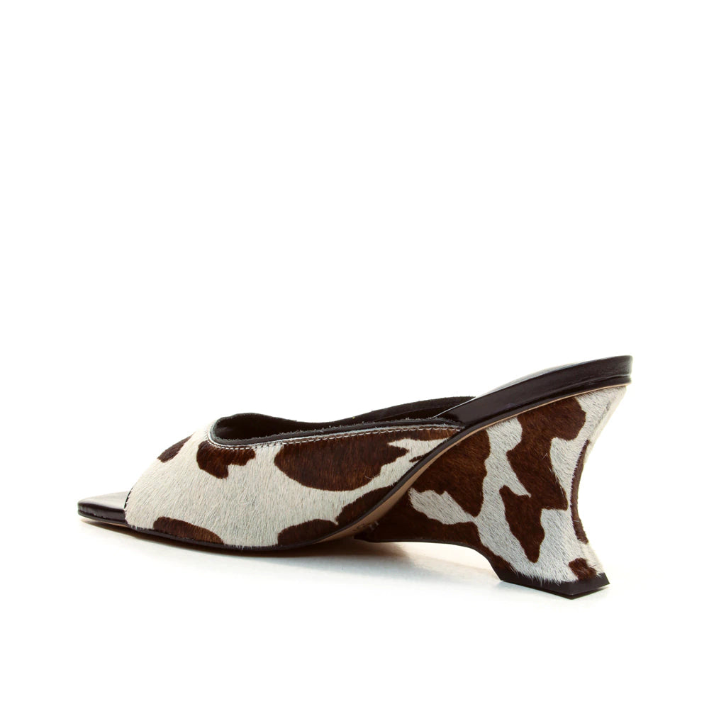 Mule animal print Cecconello 2916001