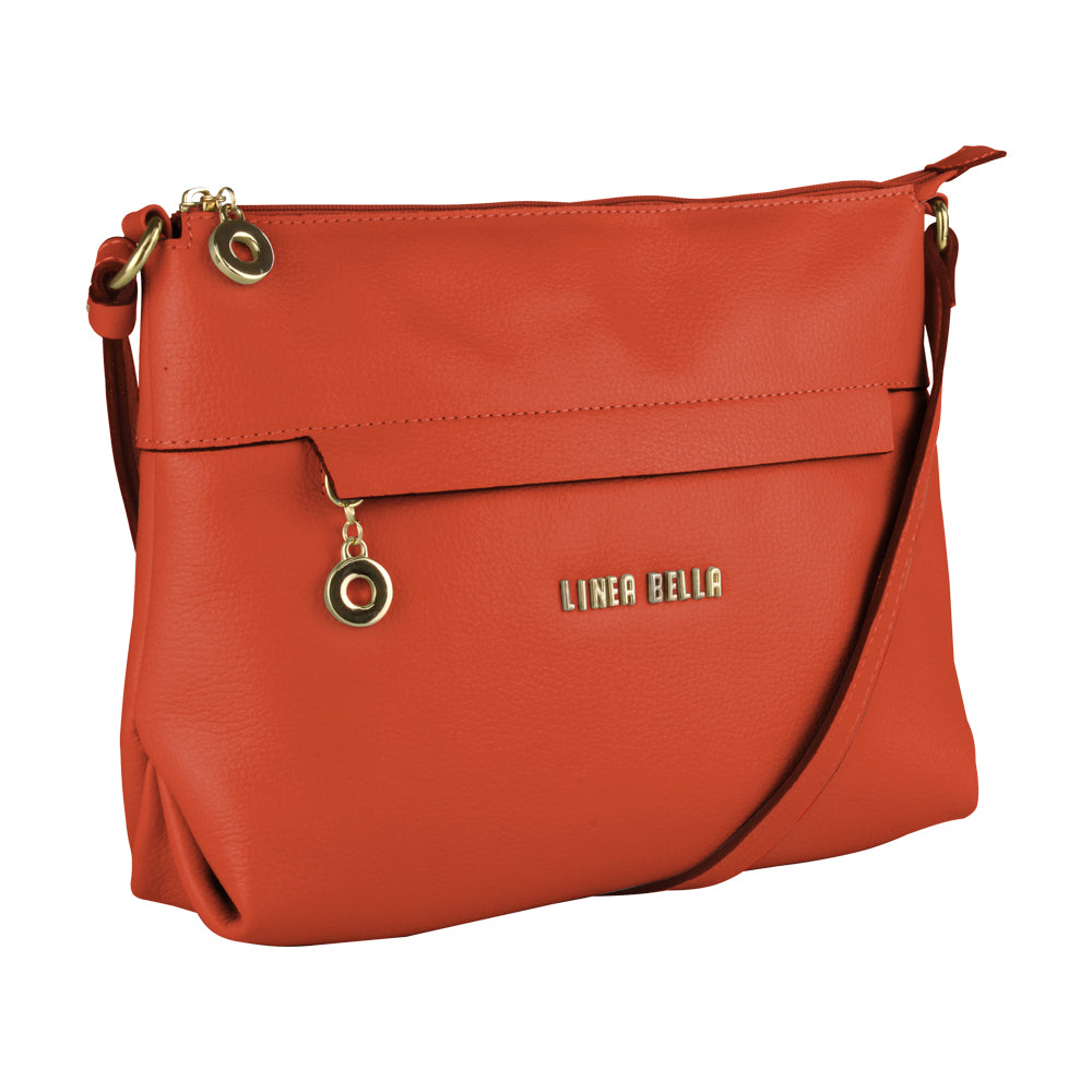 Bolsa feminina Linea Bella em couro 5127
