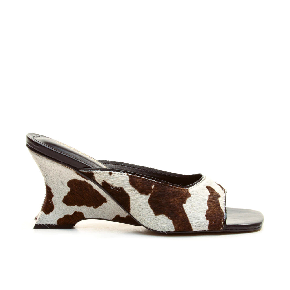 Mule animal print Cecconello 2916001