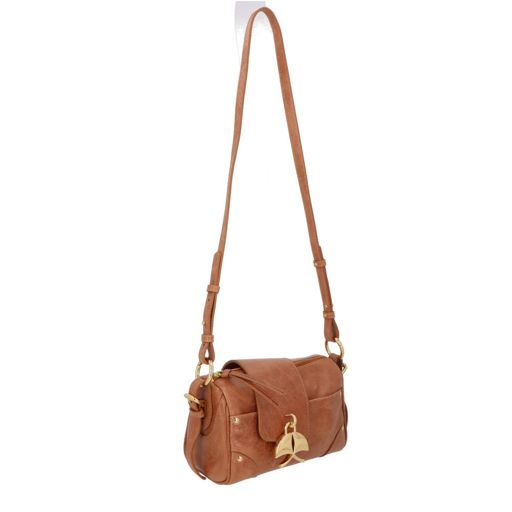 Bolsa Em Couro Com Corrente Luiza Barcelos 77771419