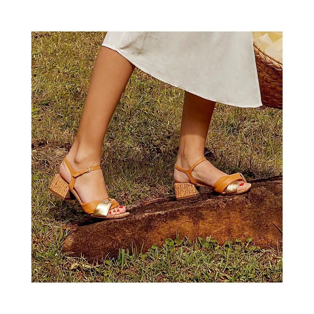 Sandália Tabita 10862801 - Camel