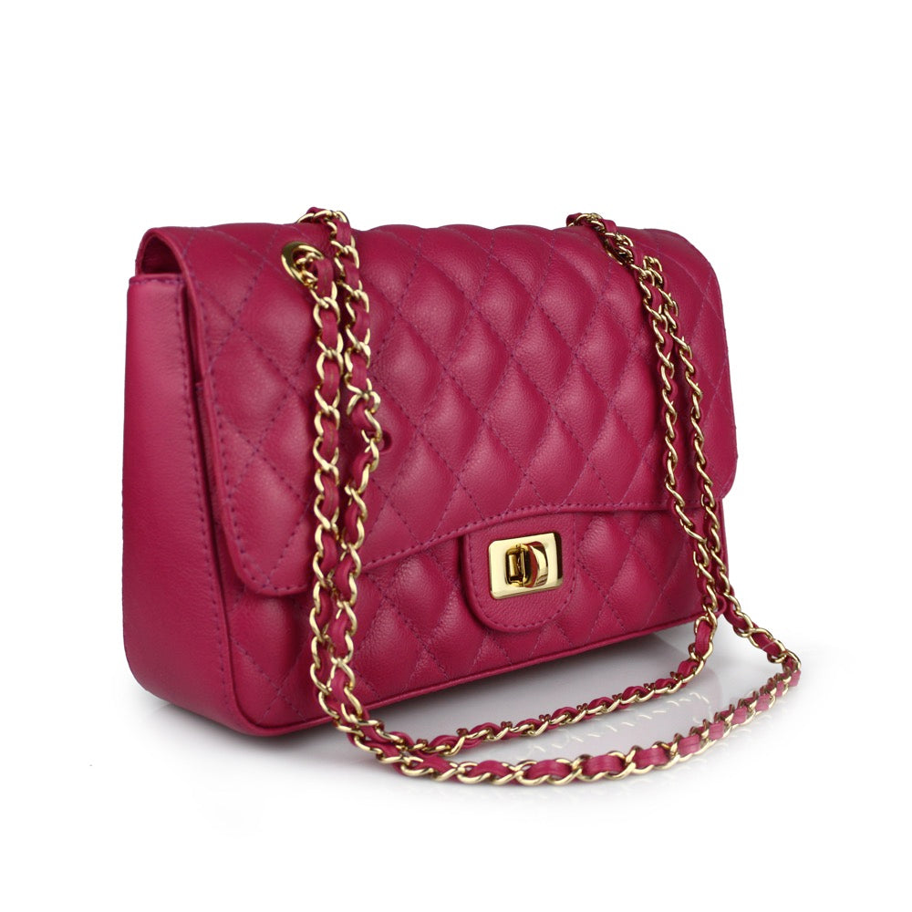 Bolsa feminina em couro Scamboo 1456